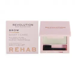 Revolution - *Rehab* - Jabón para fijar y cuidar las cejas Soap & Care Styler