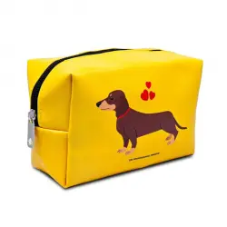 Set Neceser Perro Salchicha + Brochas