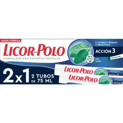 Acción 3 Pasta de Dientes 75 ml