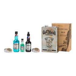 Beardburys - Estuche De Regalo Cuidado Del Cabello Acabado Mate & Gas Monkey