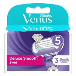 Gillette - Recambios Para Maquinilla Depilatoria Deluxe Smooth Swirl Venus