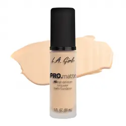 L.A. Girl - Base de Maquillaje Fluida PRO Matte - GLM717: Soft Beige