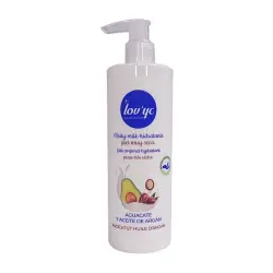 Lovyc - Leche corporal hidratante aguacate y aceite de argán - Piel muy seca