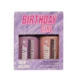 Makeup Obsession - Dúo de esmalte de uñas - Birthday Girl