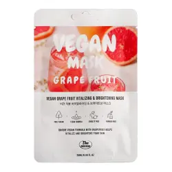 Mascarilla Iluminadora y Nutritiva Vegan Grapefruit 25 ml