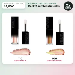 Mesauda - Pack 2 sombras líquidas Galactic Shadow - 110: Supernova + 106: Supernatural