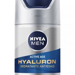 NIVEA - Hidratante Antiedad Hyaluron Active Age SPF 15 Men