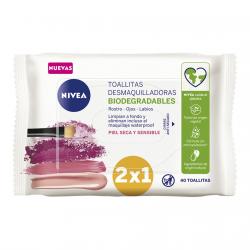 Nivea - Toallitas Desmaquilladoras 3 En 1 Suaves Piel Seca/sensible