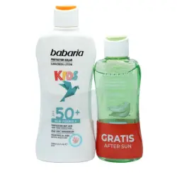 Pack Leche Protectora Kids SPF50+ + Aftersun Efecto Hielo 200 ml