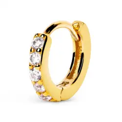 Pendiente Aro Cleo M Oro