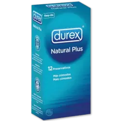 Durex Natural Plus Easy On 12 unidades