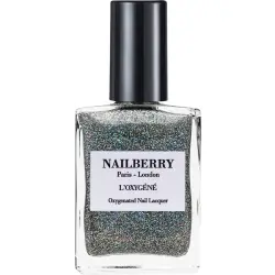 Nailberry - L'Oxygéné Laca de uñas oxigenada Lacas de uñas 15 ml Top coat de purpurina fina