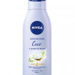 NIVEA - Aceite En Loción Coco & Aceite De Monoi Para Piel Normal - Seca