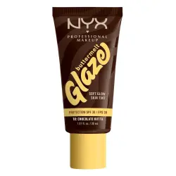 NYX Professional Makeup - Buttermelt Glaze FPS 30 Bases de maquillaje 30 ml 10W - CHOCOLATE BUTTA