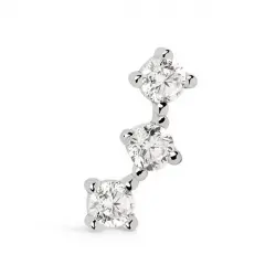 Pendiente Triple Spark Plata