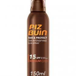 Piz Buin - Protector Solar En Spray Tan & Protect Acelerador Del Bronceado SPF15