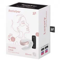 Satisfyer - Vibrador para parejas Double Love - Blanco