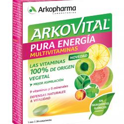 Arkopharma - 30 Comprimidos Arkovital® Pura Energía