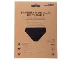 Braguita Menstrual absorción super #negra talla M