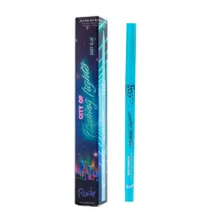 City Of Flashing Lights Micro Retract Lin Baby Blue