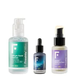 Freshly Cosmetics - Pack rutina facial para piel con acné Bye Bye Acne