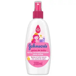Johnson´s Johnson's Baby Gotas de Brillo Acondicionador Spray Niños, 200 ml