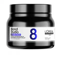 L´Oréal Professionnel Paris - BLOND STUDIO purple lightening balm Mascarillas para el cabello 500 g female
