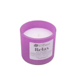 La Casa de los Aromas - Vela perfumada Relax - Lavanda