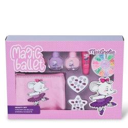 MARTINELIA Magic Ballet Nail&Case Set 1 und Set de Uñas Infantil