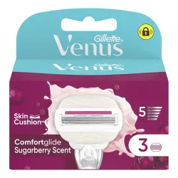 Mejor Dto!   Venus Pro ComfortGlide Sugarberry 3 und Recambios Maquinilla Afeitar Mujer