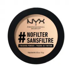 Nyx Professional Makeup - Polvos Compactos #NoFilter - Light Beige