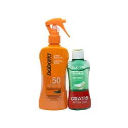 Pack Spray Protector SPF50 + Bálsamo After Sun Efecto Hielo 200 ml