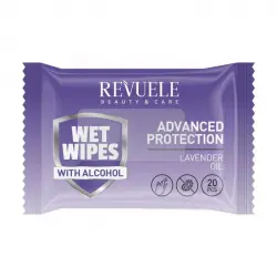 Revuele - Toallitas húmedas Advanced Protection - Aceite de lavanda