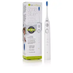 Sonic Silver electric whitening toothbrush #white/silver 1 u