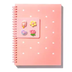 Cuaderno Rosa Soft Pins 250 gr