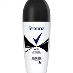 Desodorante Roll-On Invisible Black - White 50 ml