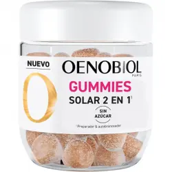 Gummies Solar 2 en 1  Oenobiol  Vitaminas y minerales