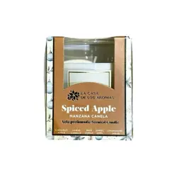 La Casa de los Aromas - Vela perfumada Christmas - Spiced Apple