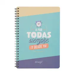 Libreta A Por Todas Siempre ¡Y Desde Ya!