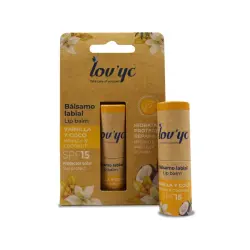 Lovyc - Bálsamo labial vainilla y coco SPF15