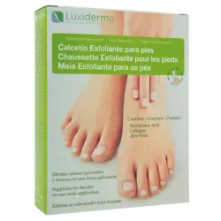 Luxiderma - Calcetín exfoliante para pies