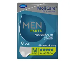 Molicare Premium Men Slips Absorbentes T-M 5 Gotas 8 Uds
