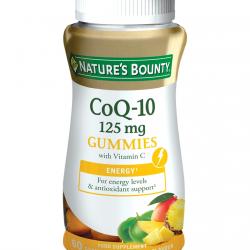 Nature's Bounty - 60 Gummies CoQ-10 Con Vitamina C 125 Mg