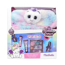 Pencil Case & Beauty Set Shimmer Paws