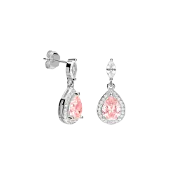 Pendientes de Plata Cabo Rosa  ByDamacoco