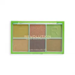 Revolution - Mini paleta de sombra Mini Colour Reloaded - Its Giving Green