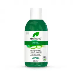 Dr Organic - Enjuague bucal con Aloe Vera orgánico