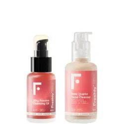 Freshly Cosmetics - Pack rutina doble limpieza facial Rose Passion Cleansing