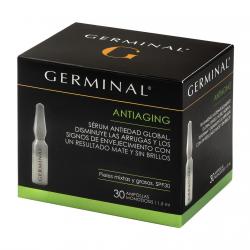 Germinal - 30 Ampollas Acción Profunda Tratamiento Antiaging Pieles Mixtas Y Grasas