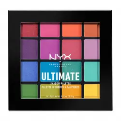 NYX Professional Makeup - Paleta Sombras De Ojos Ultimate Shadow Brights